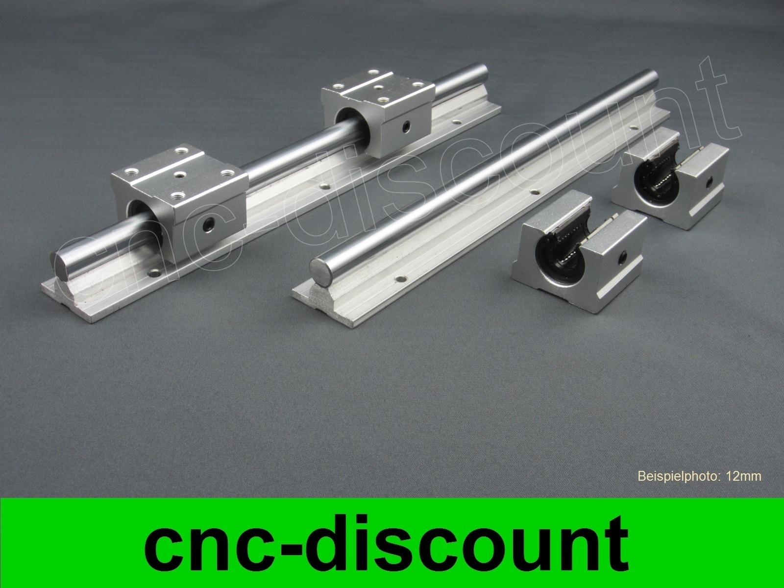 CNC Set 16x 1300mm 2x Linearführung 4x Linearwagen Linear Guide Rail 3D Fräse ro